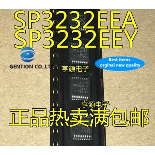 10Pcs SP3232 SP3232EEA SSOP16 SP3232EEY TSSOP16 in stock 100% new and original