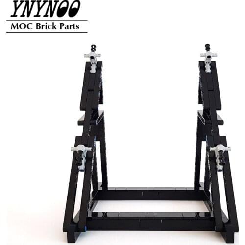 132Pcs MOC Building Blocks Bricks Bracket Holder Stand Model For Millennium 75105 75212 Falcon (Bracket Only, No Model) Diy Toy