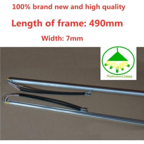 2Pcs/Lot 22'' 22inches Wide 490mm*7mm CCFL Backlight Lamps for LCD Monitor w/ Frame Free shipping