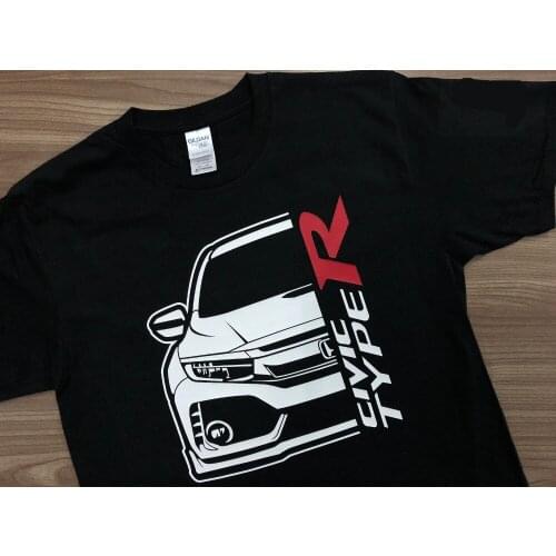 2019 Hot sale Summer Style 2019 Japan Car Civic Type R FK8 T-Shirt Funny Tee shirt