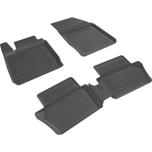 Roxform Car In-4.5D Mop Black Auto Mat Interior Accessories Tuning For Ford Fiesta 2009 2010 2011 2012 2013 2014 2015 2016 2017