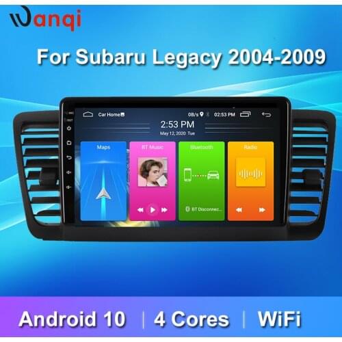 Android10 Car DVD Multimedia Player GPS for Subaru Legacy 2004-2009 Navigation Split Screen Mirror Link Picture in Picture NoDVD