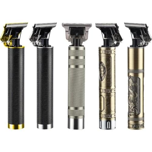 Fast Hair Clipper Push T9 Hair Trimmer Barber Haircut Rechargeable Cordless Hair Cutting Machine 0mm Razor Shaver For Adluts Kid