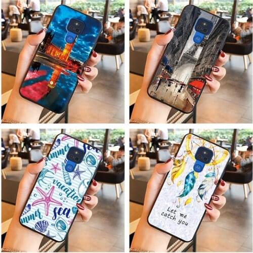 Dirt-resistant Shockproof Phone Case For MOTO G Play 2021 Original For Man Soft Waterproof Silicone