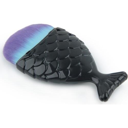 Anmor Foundation Make Up Brush With Cover Contour Concealer Mermaid Makeup Brushes Pinceaux Maquillage