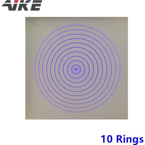 AIKE High Stability 10 Rings Circles DOE 450/488/520//650/658/808/980nm Blue Laser Diode Module