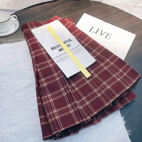 Summer High Waist Plaid Pleated Skirts Women Punk Black Gothic Cute Sexy Mini Girl Dance Skirts JK Uniform Students Clothes 2021