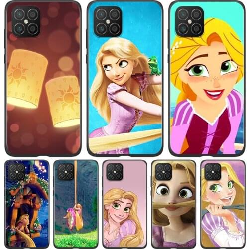 Silicone Cover Tangled Rapunzel For Huawei Nova 8 7i 6 5T 5i 5Z 4E 3i 3e 2i SE PRO Lite 4G 5G Phone Case