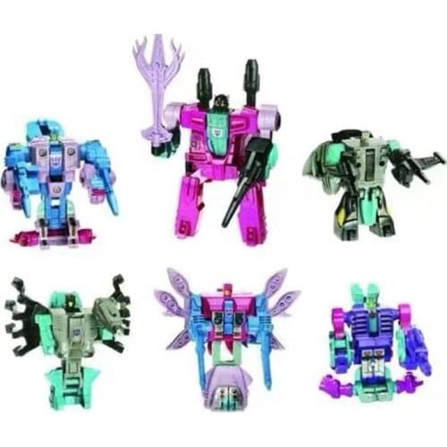Transformers Decepticon Piranacon Classic 3.0 G1 Anime Figure Robot Mode Toy Very Rare Autobots Boys Children Gift Toys