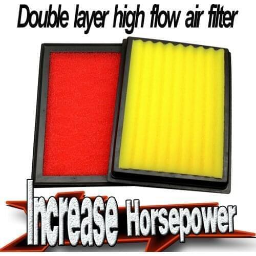 High flow air filter Improve horsepower for Hyundai Azera Hyundai i45 Hyundai Sonata Hyundai Santa Fe