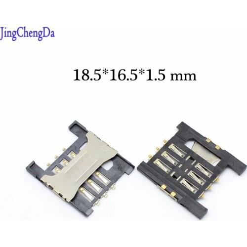 JCD new replacement for ZOPO C2 ZP980 ZP998 9520 SIM card reader connector socket module For Lenovo A568t A788t K860I
