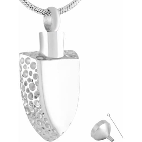 9393 Funeral Urns Stainless Steel Urn Necklace for Ashes Memorial Cremation Jewelry