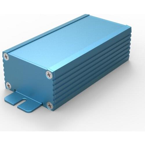 Yonggu 46.2W29.6H90L mm Electronic Instrument Enclosures Aluminum Outdoor Enclosure Heat Sink Cases