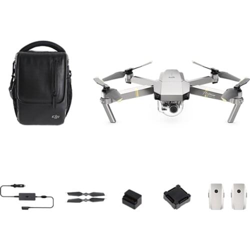 DJI Mavic Pro Platinum Fly More Combo 30 mins Flight time 7KM Control range 3-axis Gimbal 12 MP Camera resolution 4K HD Video