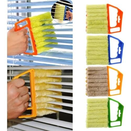 Shutters Cleaner Brush Tool Mini Hand-held Cleaner Orange/ Yellow /Blue/ Green Shutter Brush Air Conditioner Household