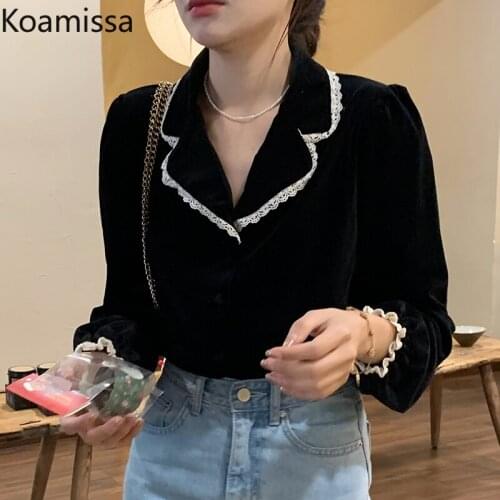 Koamissa Black Blouses