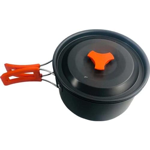 Acecare 2021 Camping Cookware Outdoor Camping Equipment Accessories Portable Super Light Boiling Pot Aluminum Alloy Cook Stove