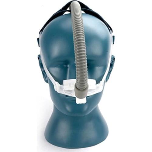 BMC CPAP Nasal Pillow Mask with S M L Cushions and Adjustable Strap and Small Tubing for Sleep Apnea Stop Snoring