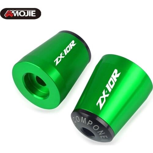 Motorcycle handlebar grips ends Handle bar Cap Hand Grips Bar End Plug For Kawasaki ZX-10R ZX10R ZX 10R KRT SE Performance