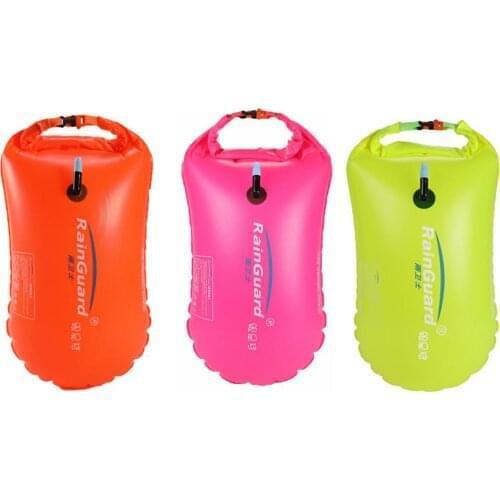 3 Color Swimming Float Buoy Swimming Tow Float Float Buoy Air Dry Bag Swimming Trainning Safety Mark Inflatable Flotation Bag