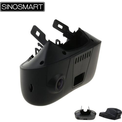 SINOSMART Novatek 96672 Car Wifi DVR Camera for BMW 730 740 2015 2016 Control by Mobile Phone App SONY IMX323