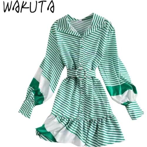 Wakuta Fashionable Shirt Dresses