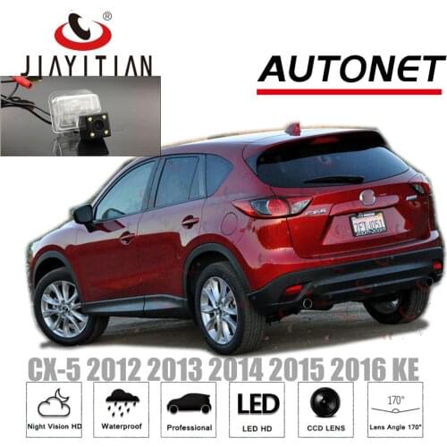 JIAYITIAN rear camera For Mazda CX-5 CX5 KE 2012 2013 2014 2015 2016 CCD Night Vision Backup license plate camera Reverse Camera
