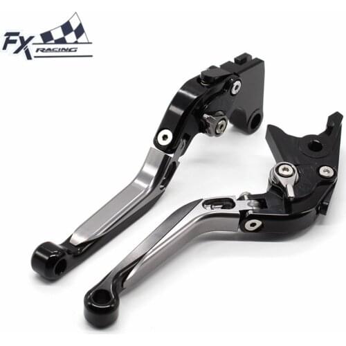 CNC Aluminum Adjustable Motorcycle Folding Extendable Brake Clutch Lever For TRIUMPH TIGER 800 XC XCX XR XRX 2015 - 2018 2016