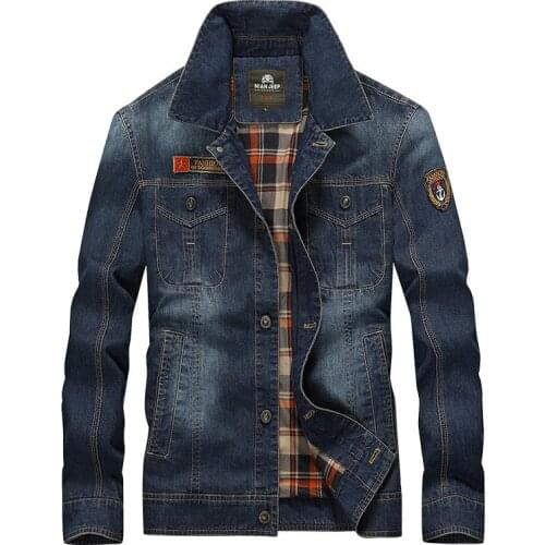 Spring New Mens Denim Jacket Fashion Youth Handsome Turn Down Collar Jackets Hombre Autumn Loose Casual Jean Coats Streetwear