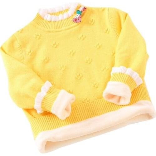 HYCOLORFUL Knitted Sweaters For Girls