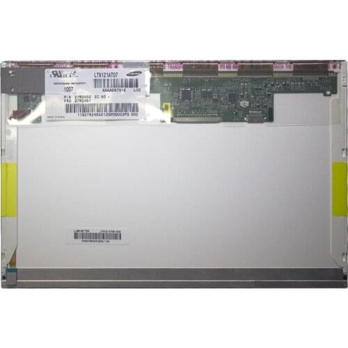 LVDS 30pin Lcd display Screen Matrix LTN121AT07 fit B121EW09 V.3 LP121WX3-TLC1 for Lenovo X200 X201 X201i