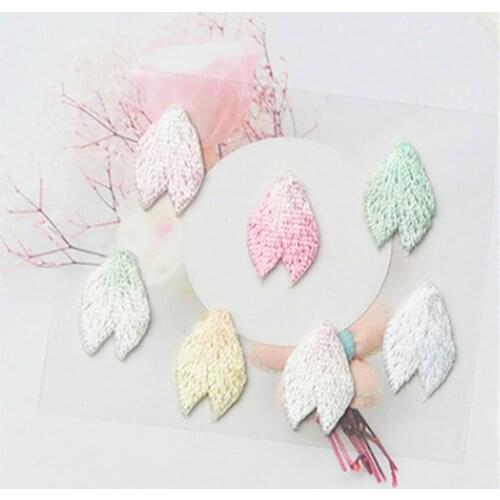 Maxsin 6 Pc/lot High Quality New Style Embroidered Colorful Petals Patch for Dress Jacket Iron On Clothes DIY Garment Appliques