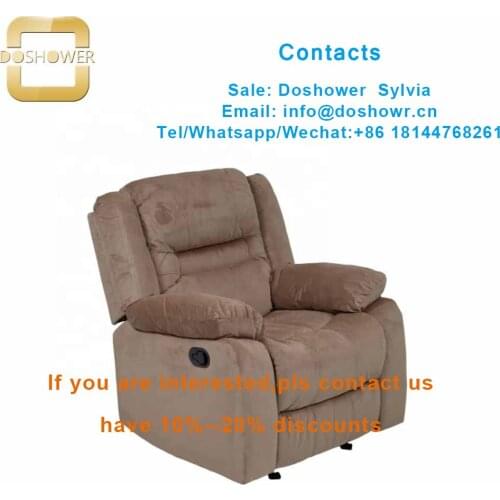 Living room furniture set with heavy duty recliner chair for home theater recliner sofa