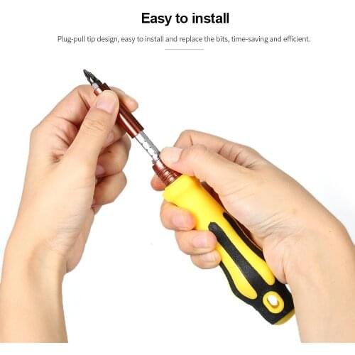 47 in 1 Multi-functional Telecommun Tool Magnetic Torx Hex Slotted Phillips Screwdrivers Set Repair Tools Kit for phone Laptop