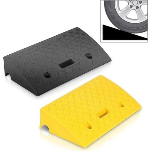 1PCS Portable Lightweight Curb Ramps Heavy Duty Plastic Threshold Ramp Kit Set-for Driveway, Loading Dock, Sidewalk, Car, Truck