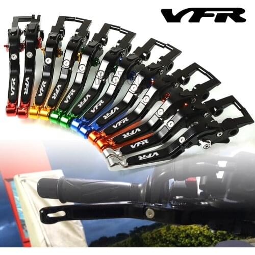 For Honda VFR1200/VFR1200F VFR400 NC30 Motorcycle CNC Adjustable Extendable Brake Clutch Levers VFR 1200F 1200 F VFR 400 NC 30