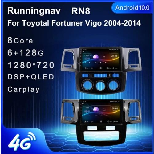 Runningnav For TOYOTA Fortuner/HILUX Revo 2005-2014 hatchback Android Car Radio Multimedia Video Player Navigation GPS