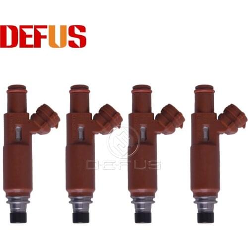 DEFUS 4X Bico Fuel Injector Nozzle OE 195500-3020 For Mazda 323 V P F S C 16V 1.3L 73PS B3 1.5L L4 88PS Z5-DE 94-04 1955003020