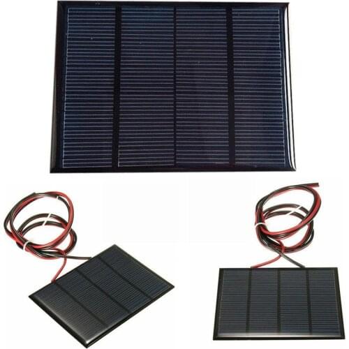 12V 1.5W Outdoor Portable Solar Panel Controller Waterproof Solar Cells Cells RV For Car Charger Yacht Battery Poly Solar K5V6