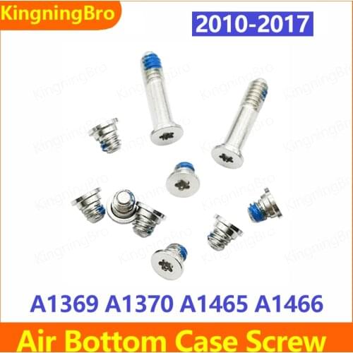 5Sets/lot New Bottom Case Screw For Macbook Air 11" A1369 A1370 A1465 A1466 2011-2017