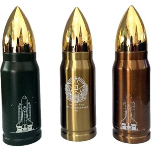 High Quality 350ml 500ML Creative Stainless Steel Thermos Coffee Mug Bullet Vacuum Flask Cup Travel Drink Bottle Free Shipping