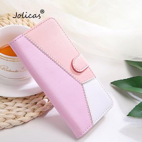 Colorful Cellular Phone Cases For phone case LG Q Stylo 4 PU Leather Wallet Case sFor Casa LG etui W10 K30 Q60 K50 Q8 K40 Cove