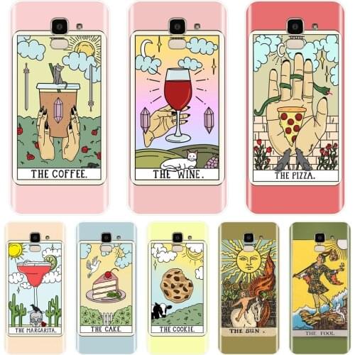 Back Cover For Samsung Galaxy J2 J5 J7 Prime Tarot Silicone Phone Case For Samsung J3 J5 J7 2015 2016 2017 J4 J6 J8 Plus 2018