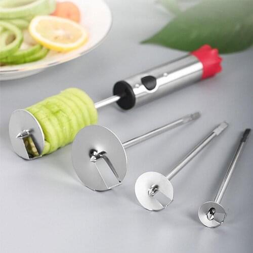 1pc Steel Vegetable And Fruit Core Remover Pattern Core Rotator Fruit Core Remover Kitchen Tool