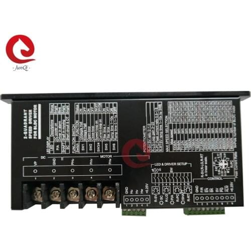 5~18VDC Ultra Low Voltage 12V Rated 2-Quadrant Brushless DC Motor Speed Drver For 3Phase Hall Sensors BLDC Motor