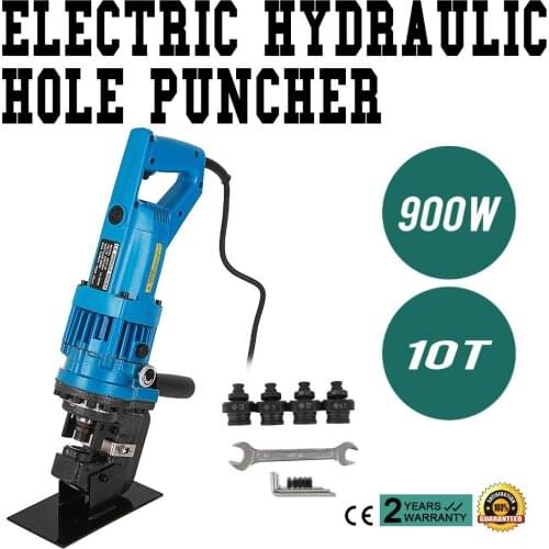 900W Electric Hydraulic Hole Punch MHP-20 With Die Set Steel Local Metal HOT