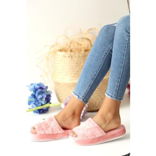 A630-20Pudra Pink Potin Powder Home Slipper A630-20