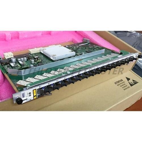 Free Shipping GPFD C++ GPON Board WITH 16PCS C++ SFP , 16PON C++ CARD FOR MA5608T MA5683T MA5680T OLT BOARD