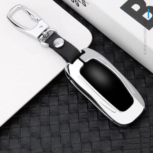 1 Piece of High-quality Zinc Alloy Car Key Protection Cover, Used For Tesla MODEL S Car Key Cover Shell Buckle, Car Accessories
