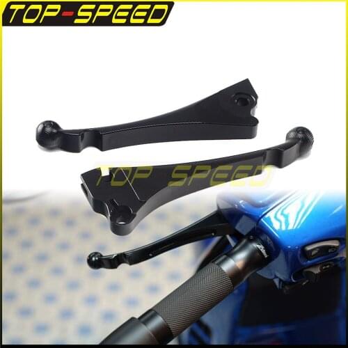 Motorcycle CNC Aluminum Black Front Handlebar Brakes Levers For VESPA S150 LX150 LXV150 PRIMAVERA 150 SPRINT 150 2017 2018 2019
